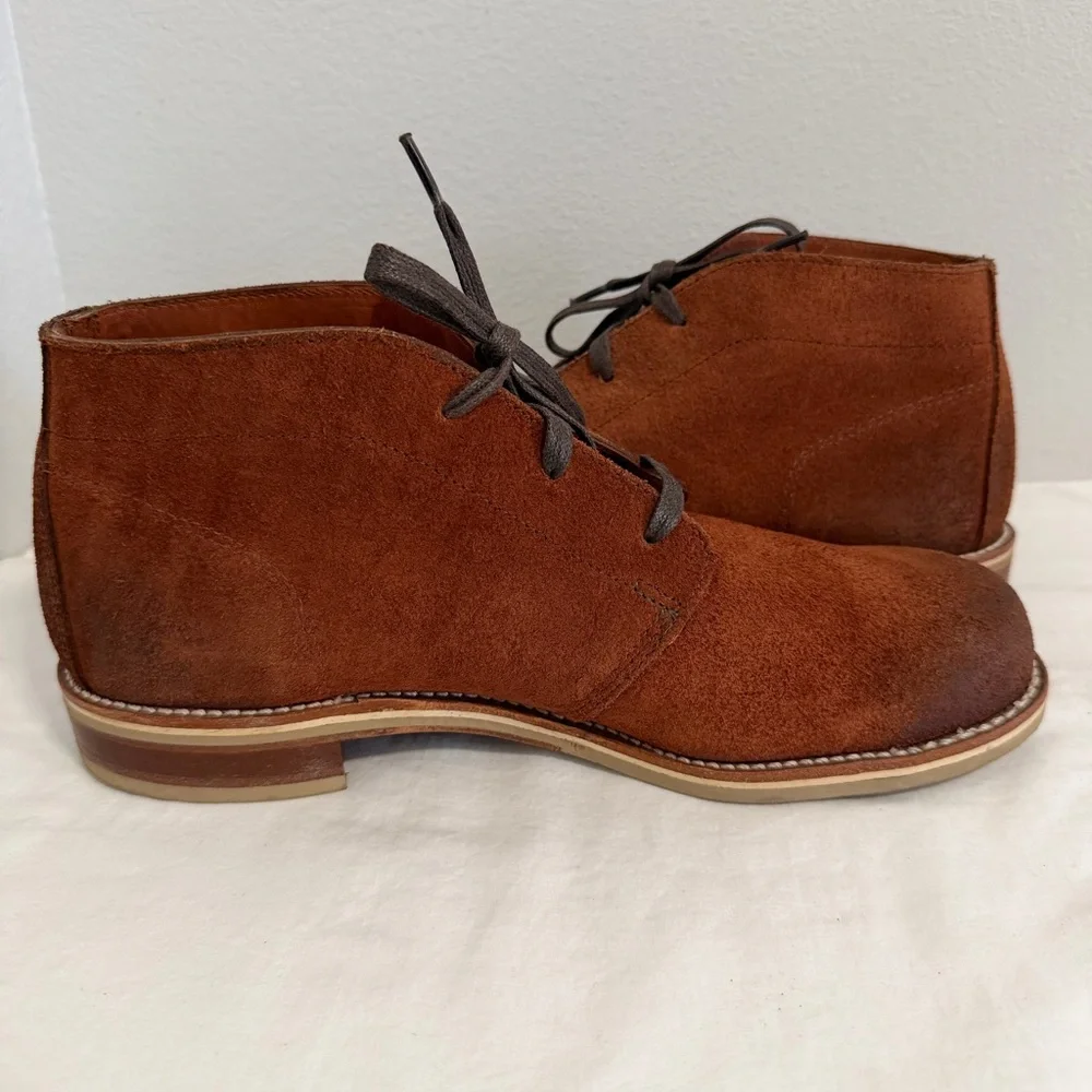 Wolverine 1000 Mile Latham suede chukka boots lace up Sz 10 Men’s - Picture 13 of 15